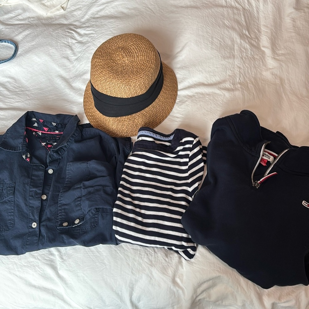 Nautical Vacation bundle size small fit